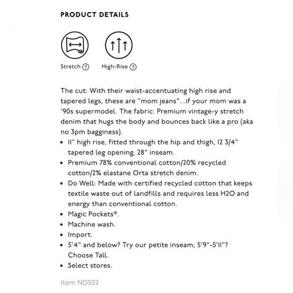 Madewell Perfect‎ Vintage Jean 23 Finney Wash - Picture 7 of 8